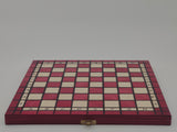Schachspiel - 32 cm Tourist - rot